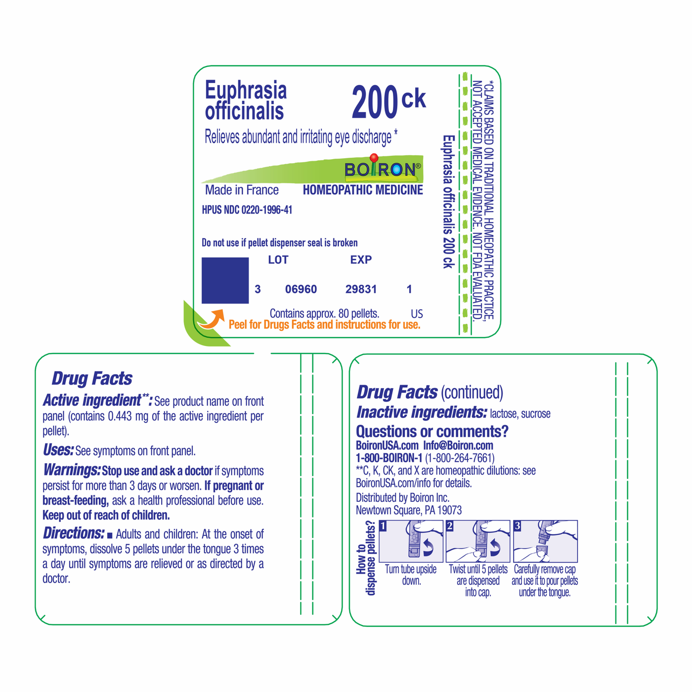 Euphrasia officinalis 200CK 80 plts Curated Wellness