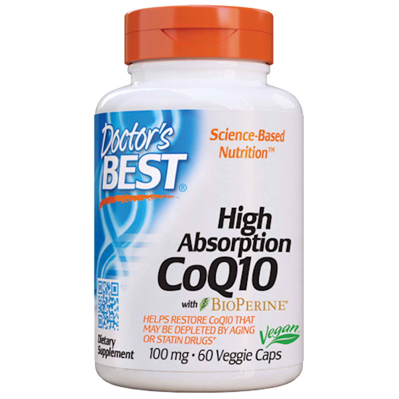 Hi Absorption CoQ10 60 softgels Curated Wellness