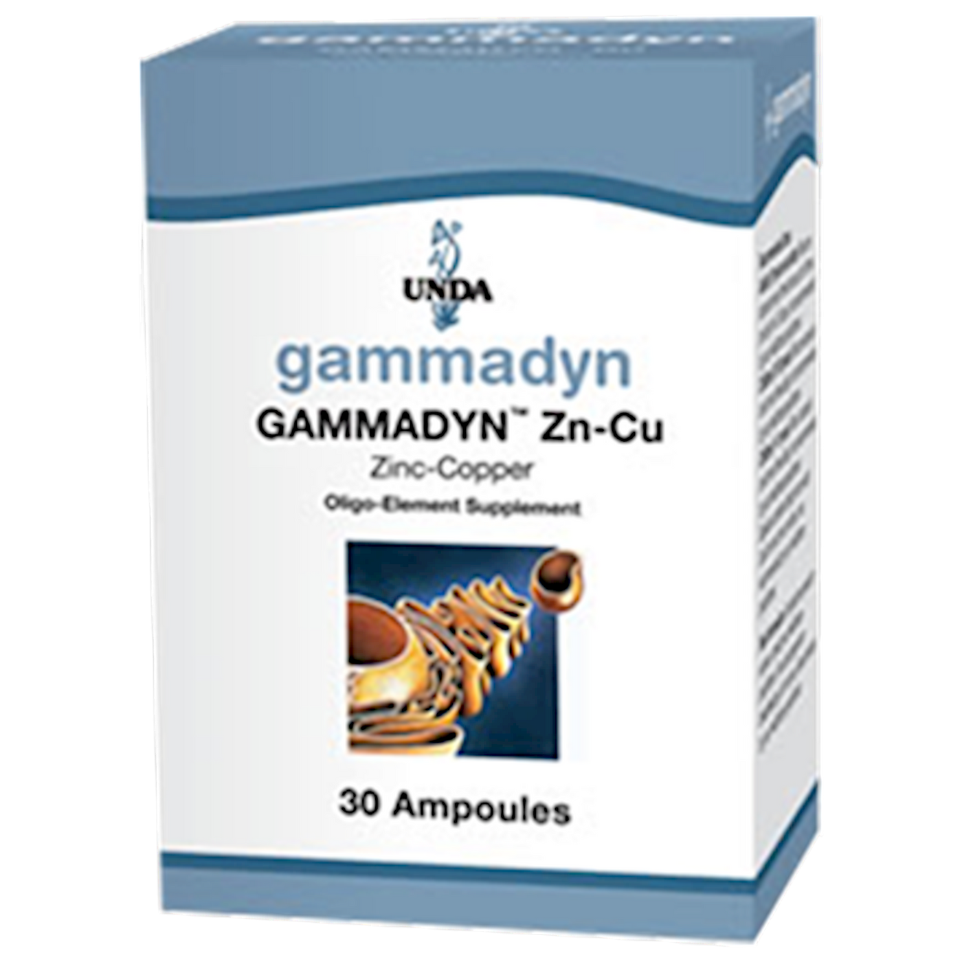 Gammadyn Zn-Cu 30 ampoules Curated Wellness