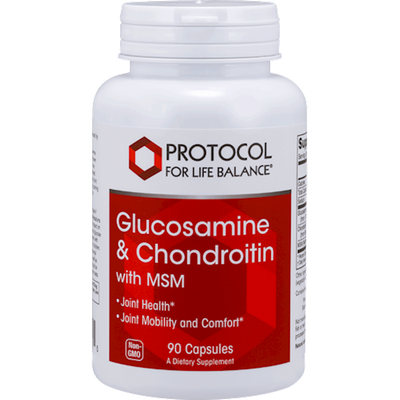 Glucosamine &Chondroitin w/MSM  Curated Wellness