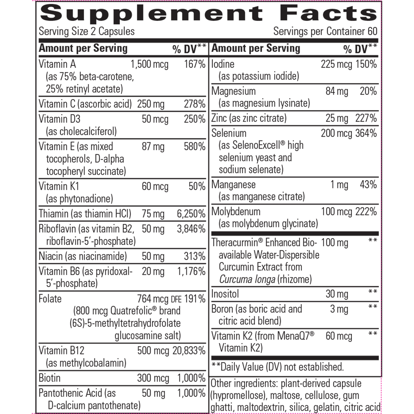 Clinical Nutrients HP 120c Curated Wellness