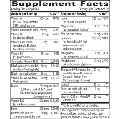 Clinical Nutrients HP 120c Curated Wellness