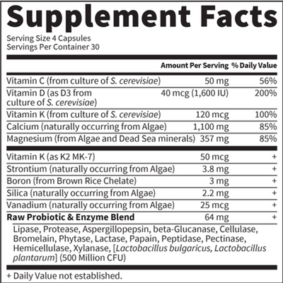 Vitamin Code Raw Calcium  Curated Wellness