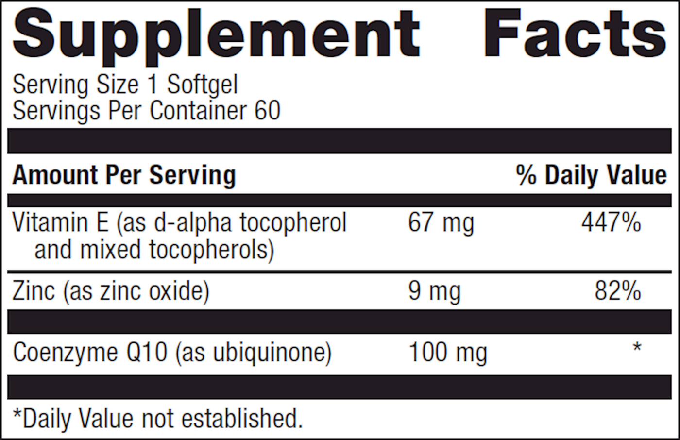 CoQ10 ST-100  Curated Wellness