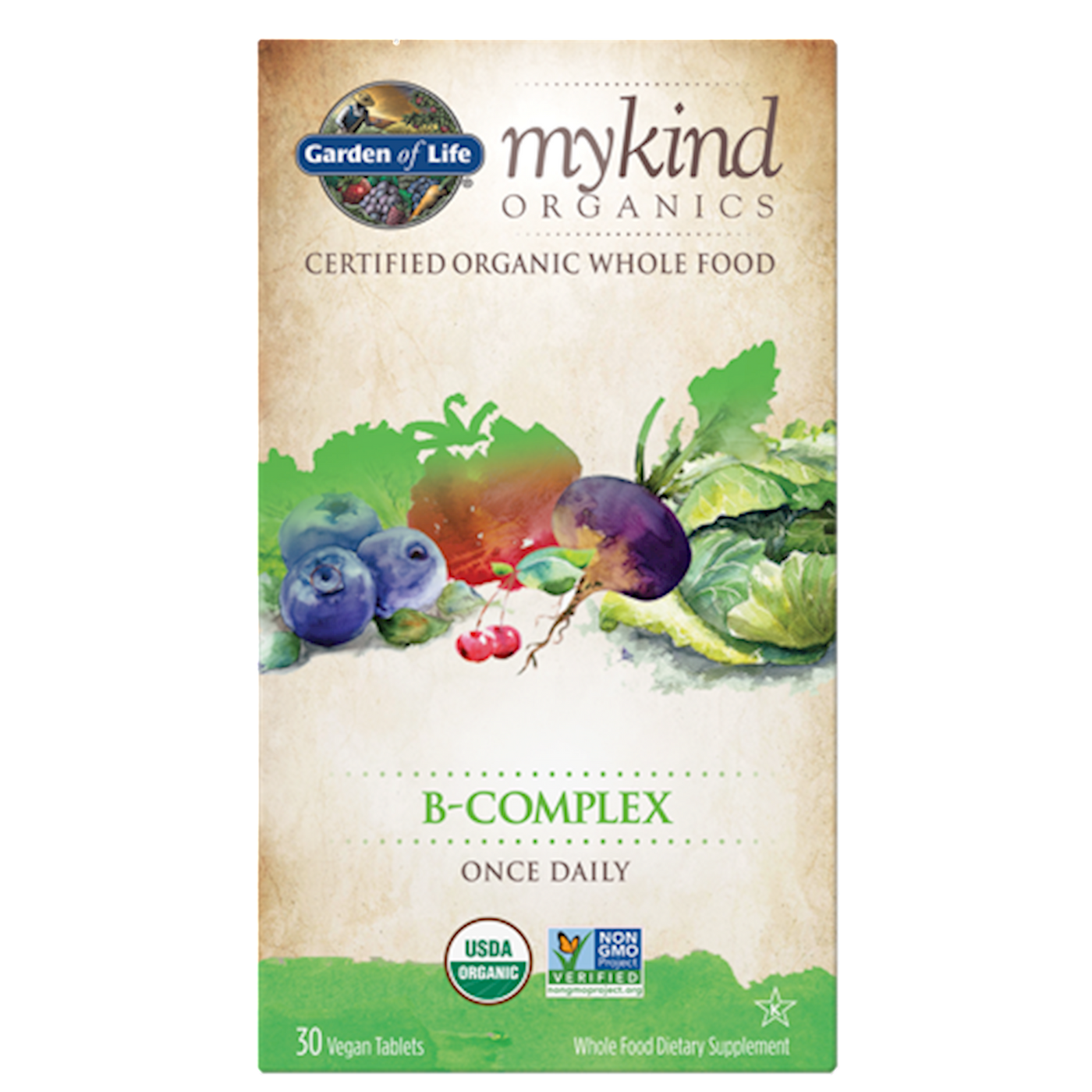 mykind Organics B-Complex  Curated Wellness