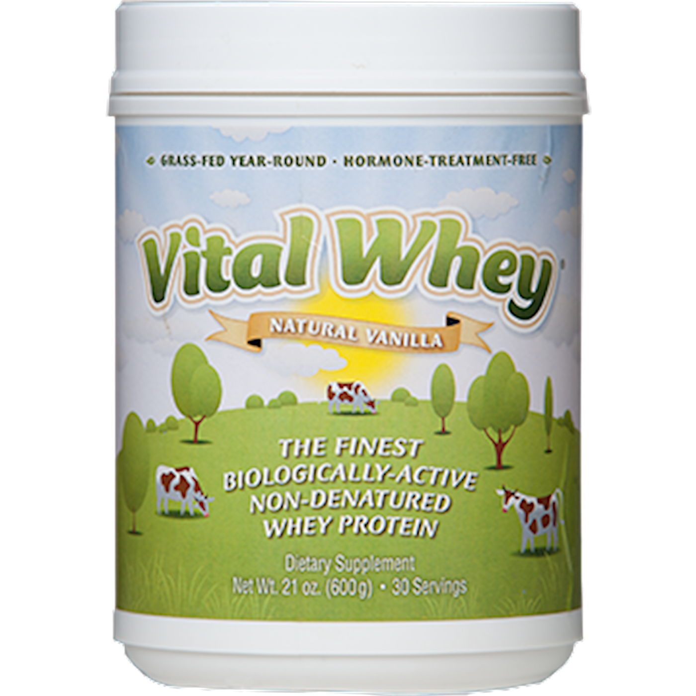 Vital Whey Natural Vanilla ings Curated Wellness