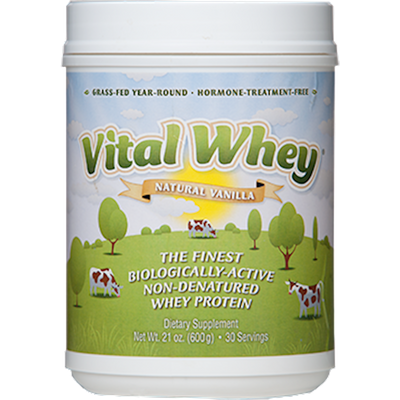 Vital Whey Natural Vanilla ings Curated Wellness