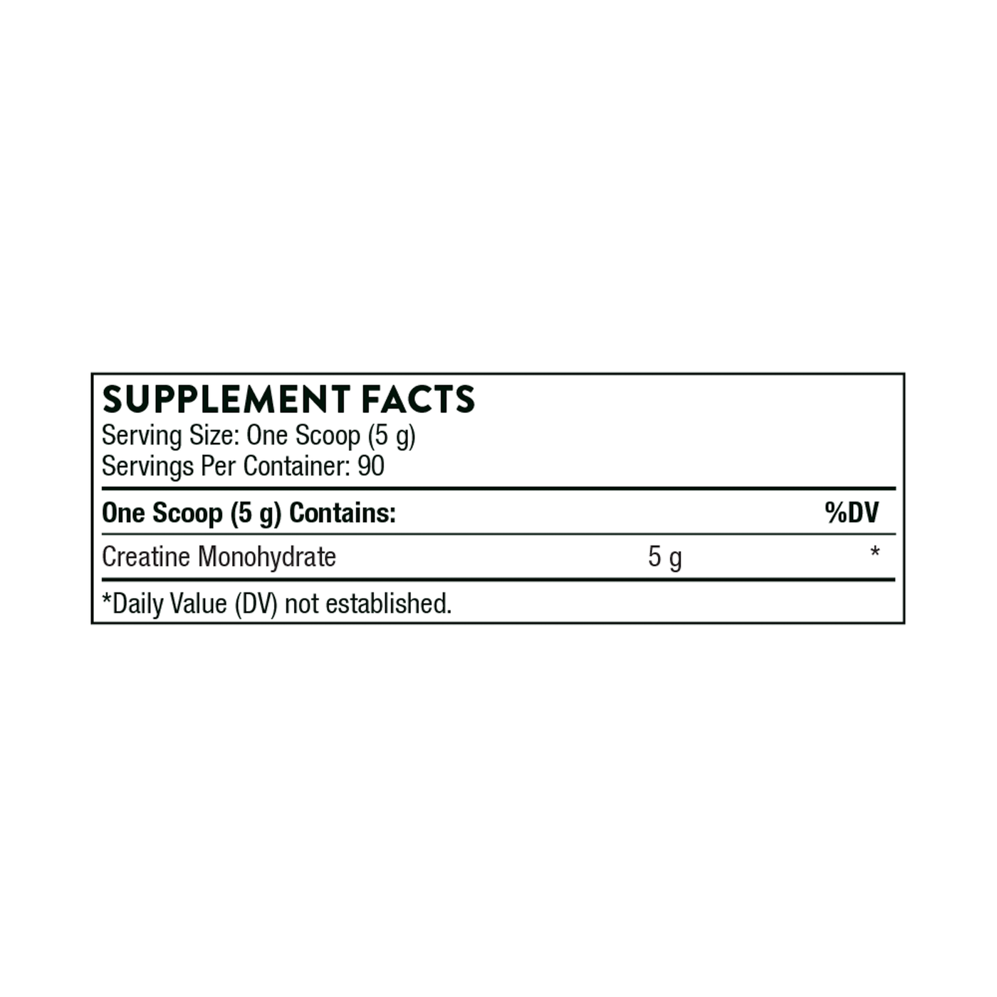 Creatine 450g Curated Wellness