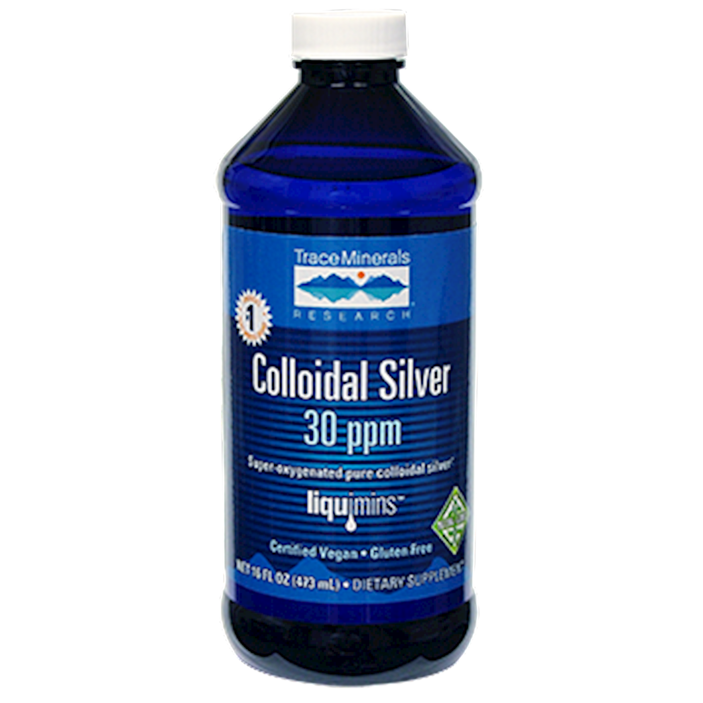 Colloidal Silver 30 PPM 16 fl oz Curated Wellness