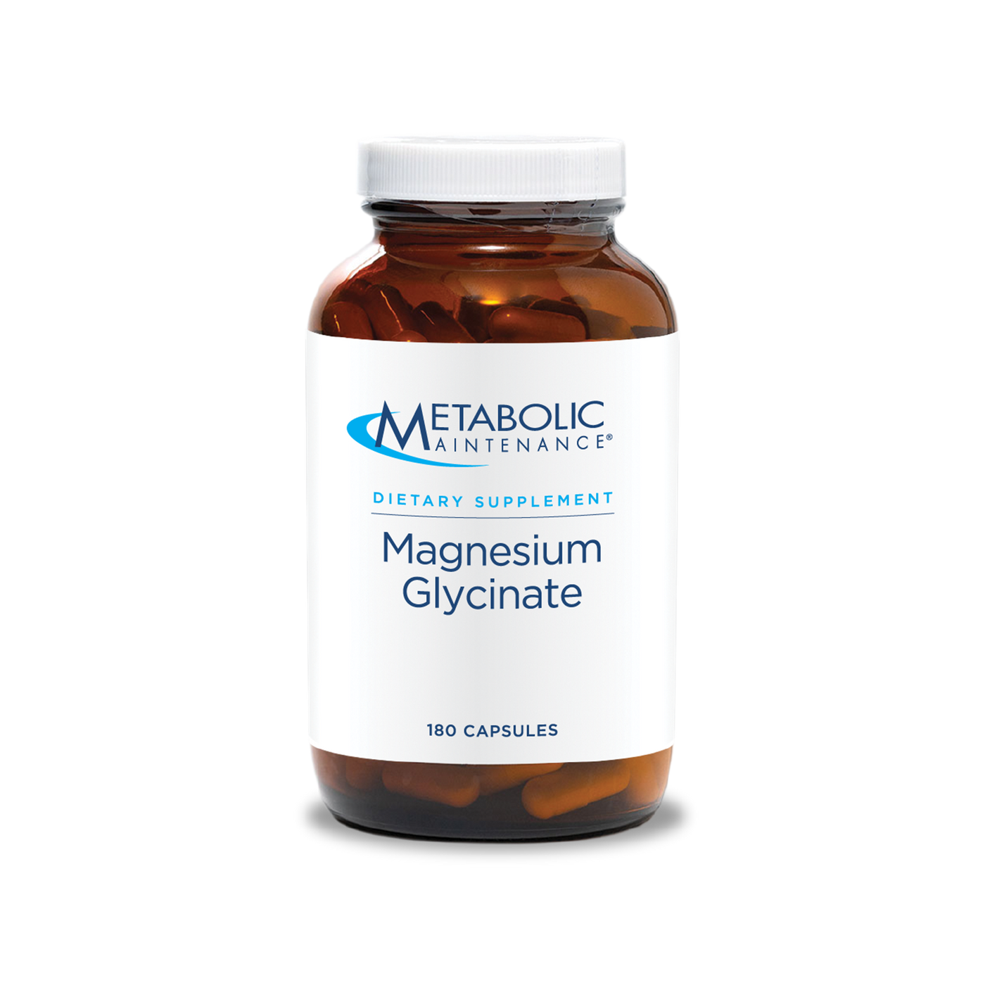 Magnesium Glycinate 180 caps Curated Wellness