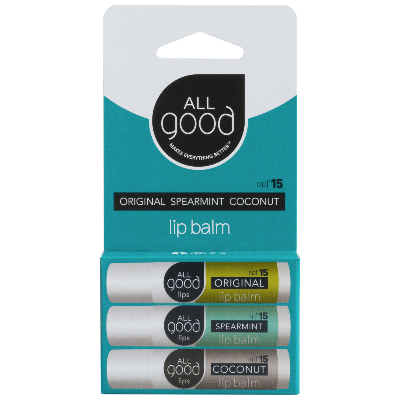 3pk lip balm 0.15 oz - 3ct carton Curated Wellness