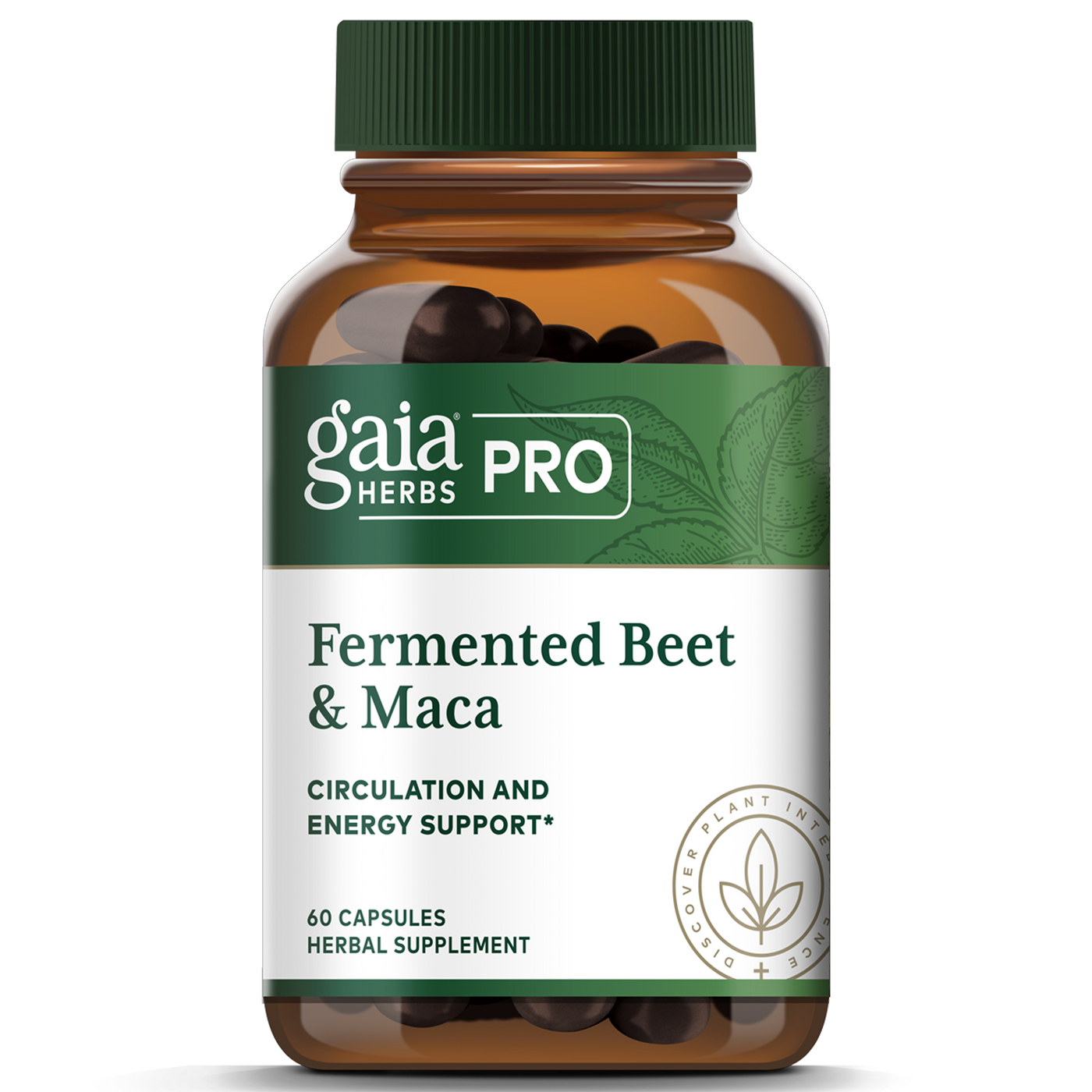 Fermented Beet & Maca 60 caps Curated Wellness