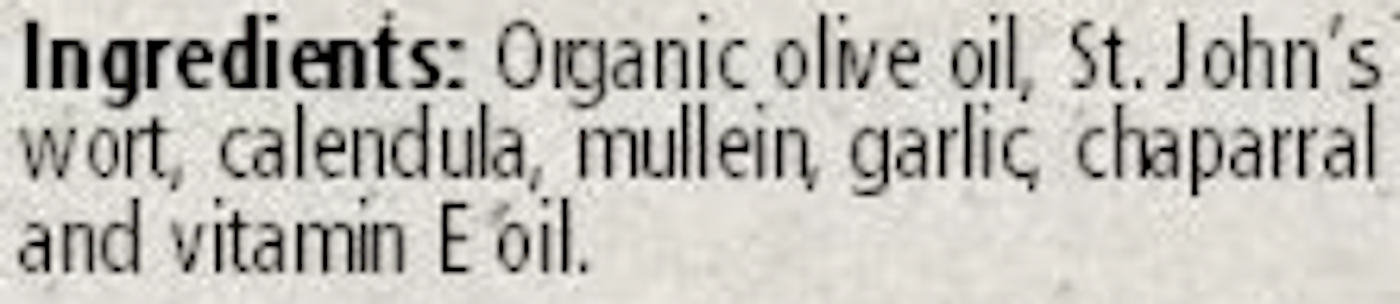 Mullein & Garlic Oil Compound  Curated Wellness