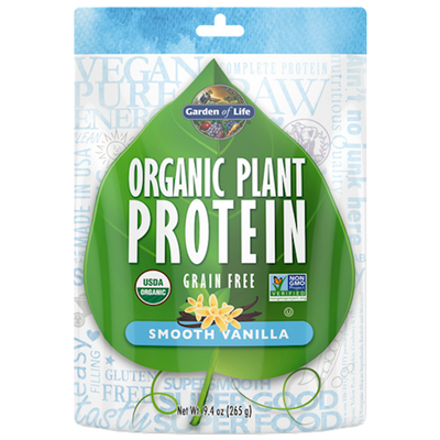 Organic Plant Protein Vanilla  Curated Wellness