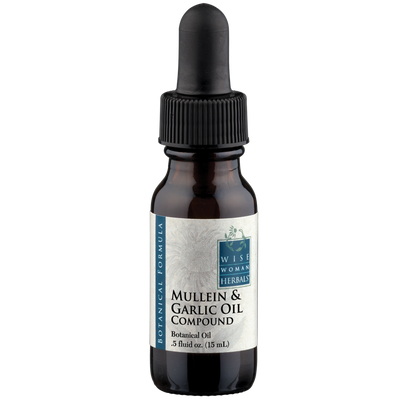 Mullein & Garlic Oil Compound 1/2 oz Curated Wellness