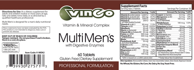 MultiMen's w/Digestive Enzymes  Curated Wellness