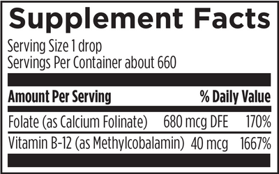 Super Liquid Folate  Curated Wellness