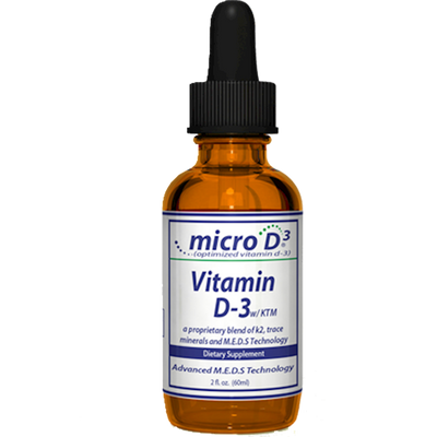 Vitamin D3 With KTM 2 fl oz Curated Wellness