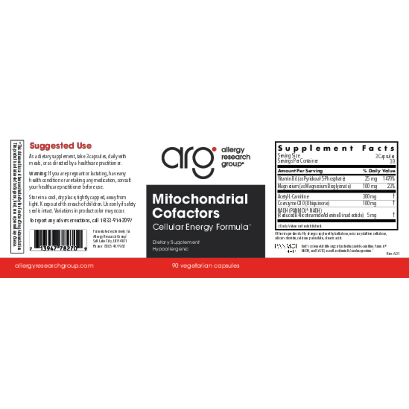 Mitochondrial Cofactors  Curated Wellness