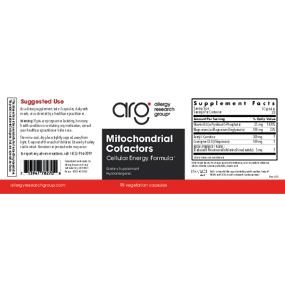 Mitochondrial Cofactors  Curated Wellness