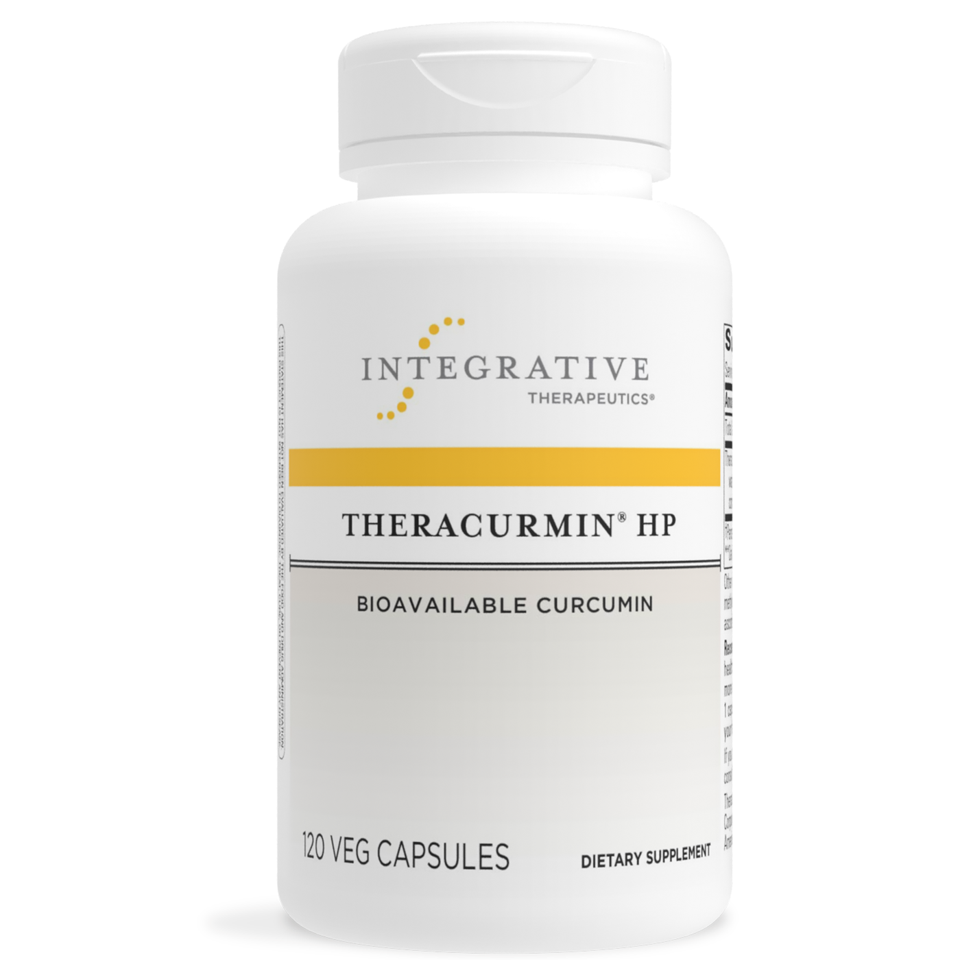 Theracurmin HP 120 vegcaps Curated Wellness