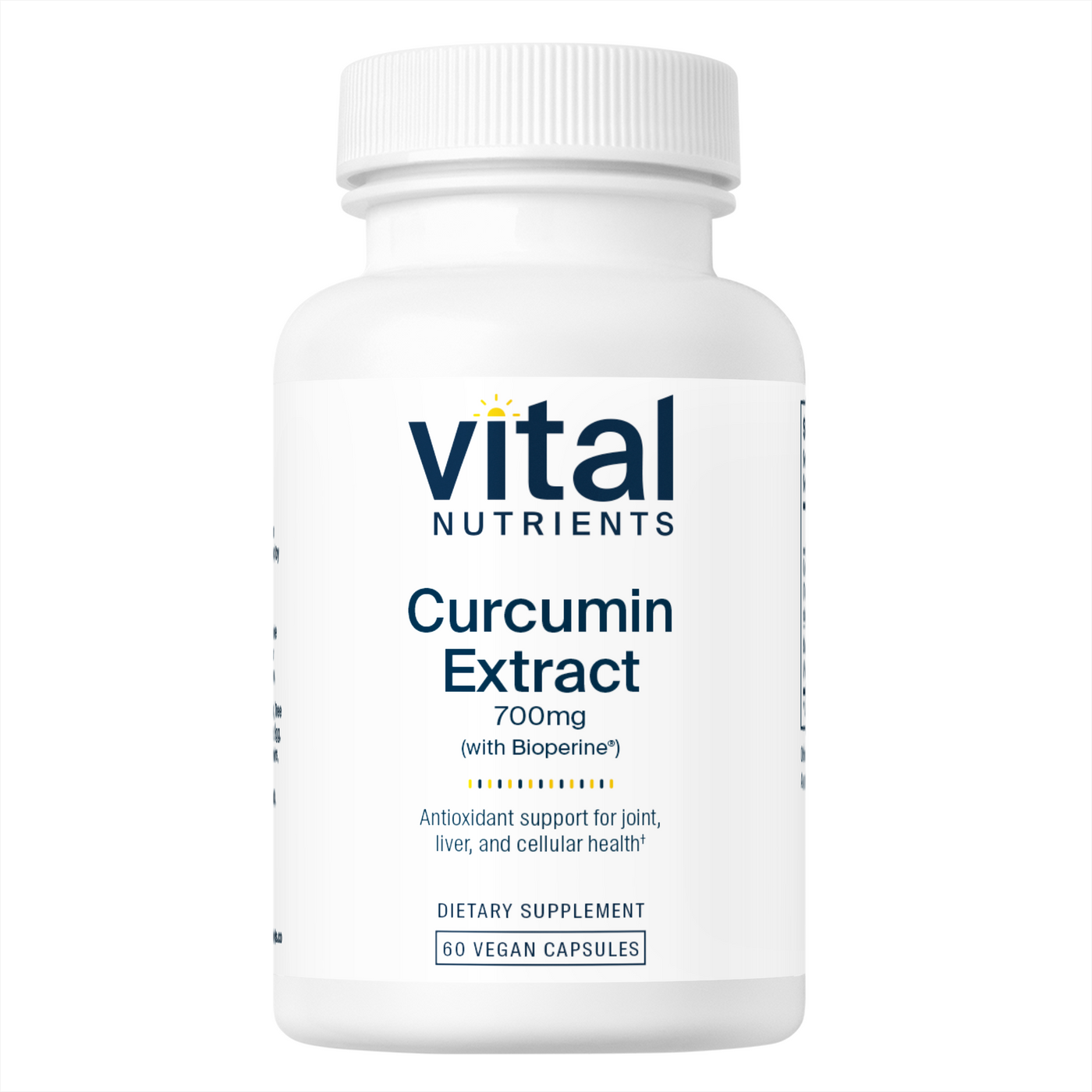 Curcumin Extract 700mg 60c Curated Wellness