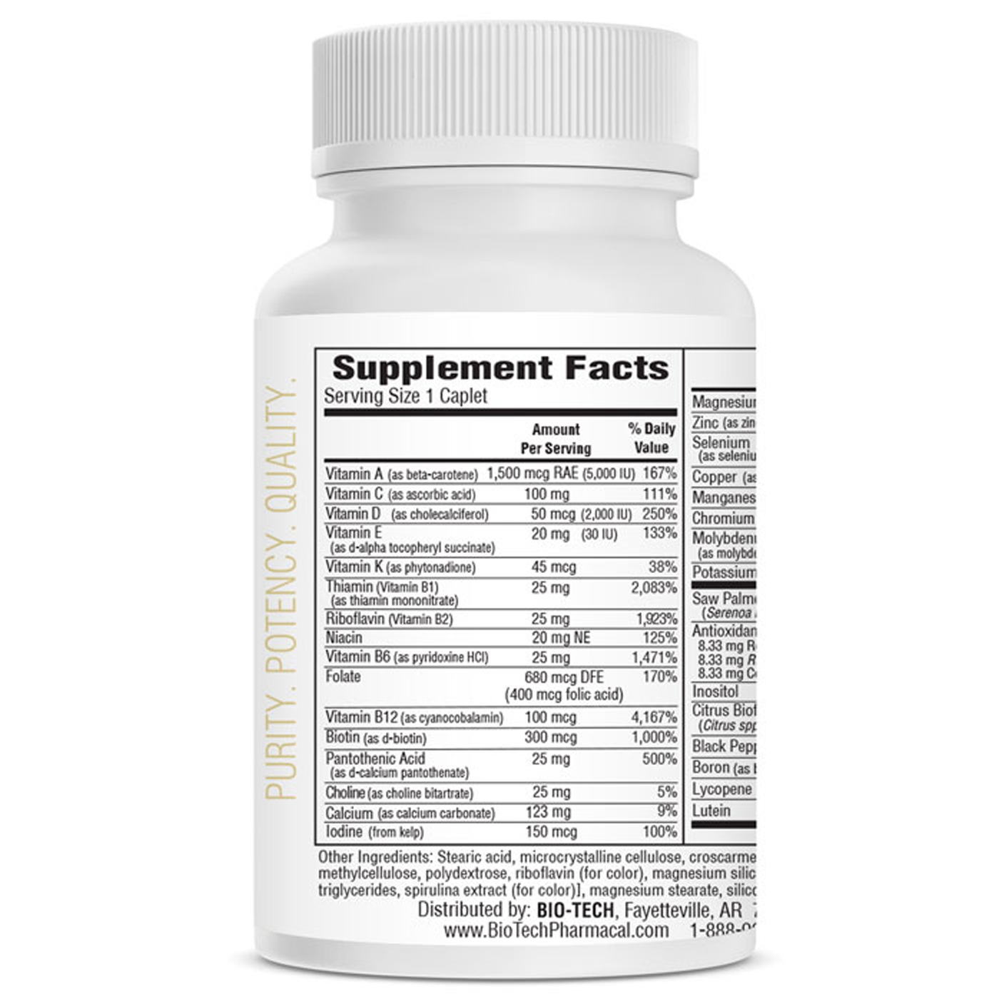 Essential Multivitamin 60c Curated Wellness