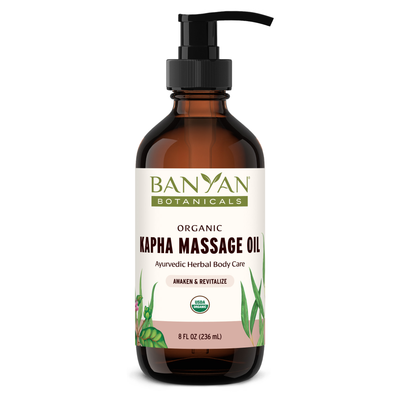 Kapha Massage Oil 8 fl oz Curated Wellness