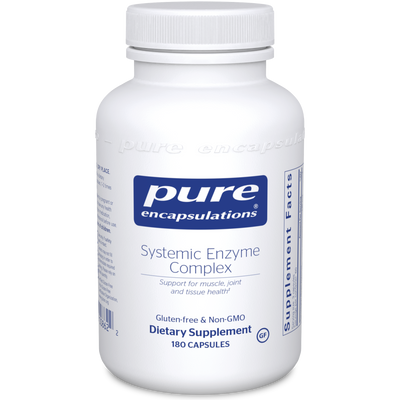 Systemic Enzyme Complex 180 vcaps Curated Wellness