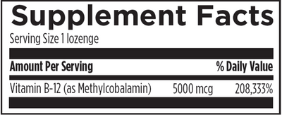 Vitamin B12 5000mcg enges Curated Wellness