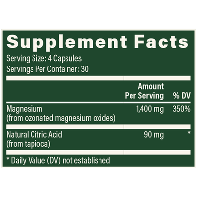 Oxy-Powder 120 capsules Curated Wellness