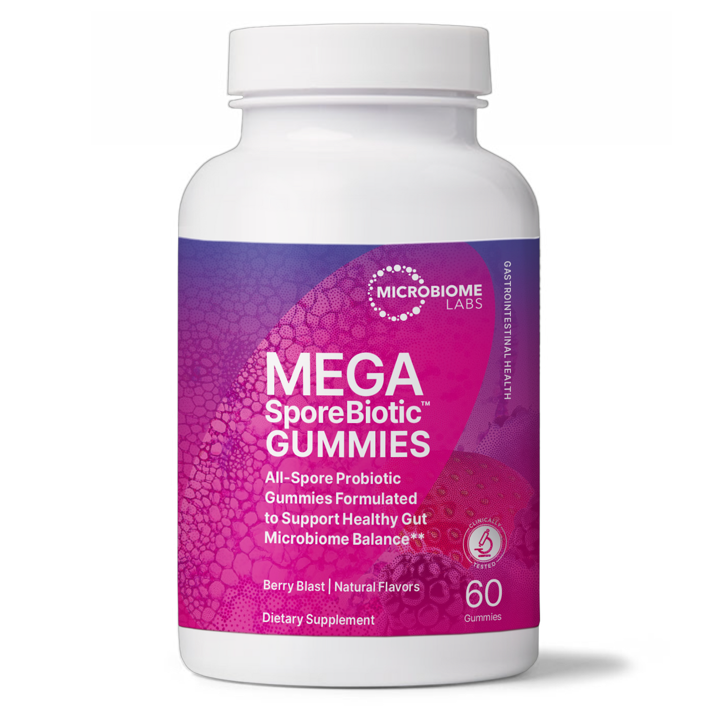 MegaSporeBiotic Gummies 60 gum Curated Wellness