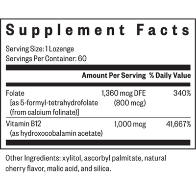 Hydroxo B12 with Folinic Acid  Curated Wellness