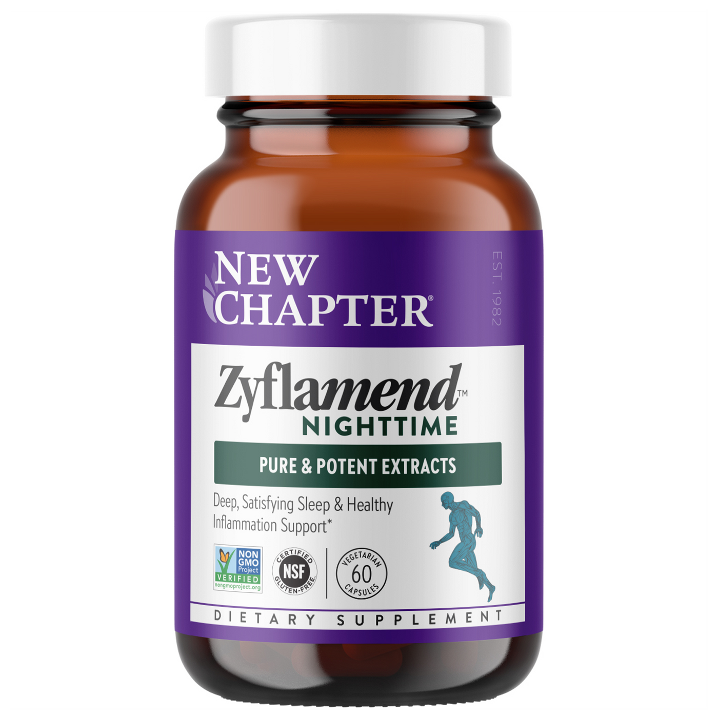 Zyflamend Nighttime 60 liquid vegcaps Curated Wellness
