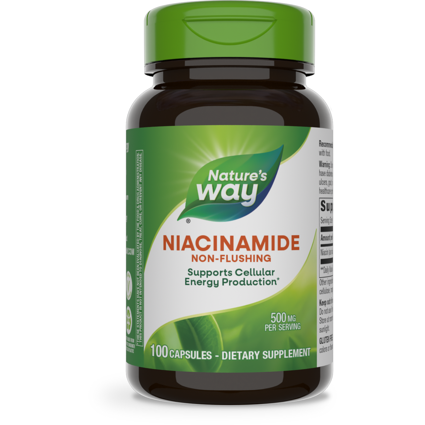 Niacinamide 500 mg  Curated Wellness