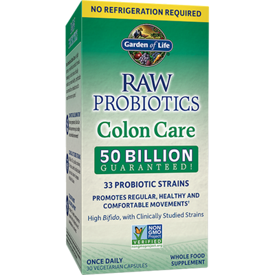Raw Probiotics Colon Care ST  Curated Wellness