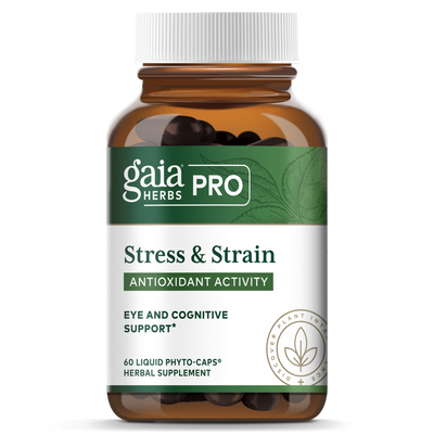 Stress and Strain Antioxidant 60 vegcap Curated Wellness