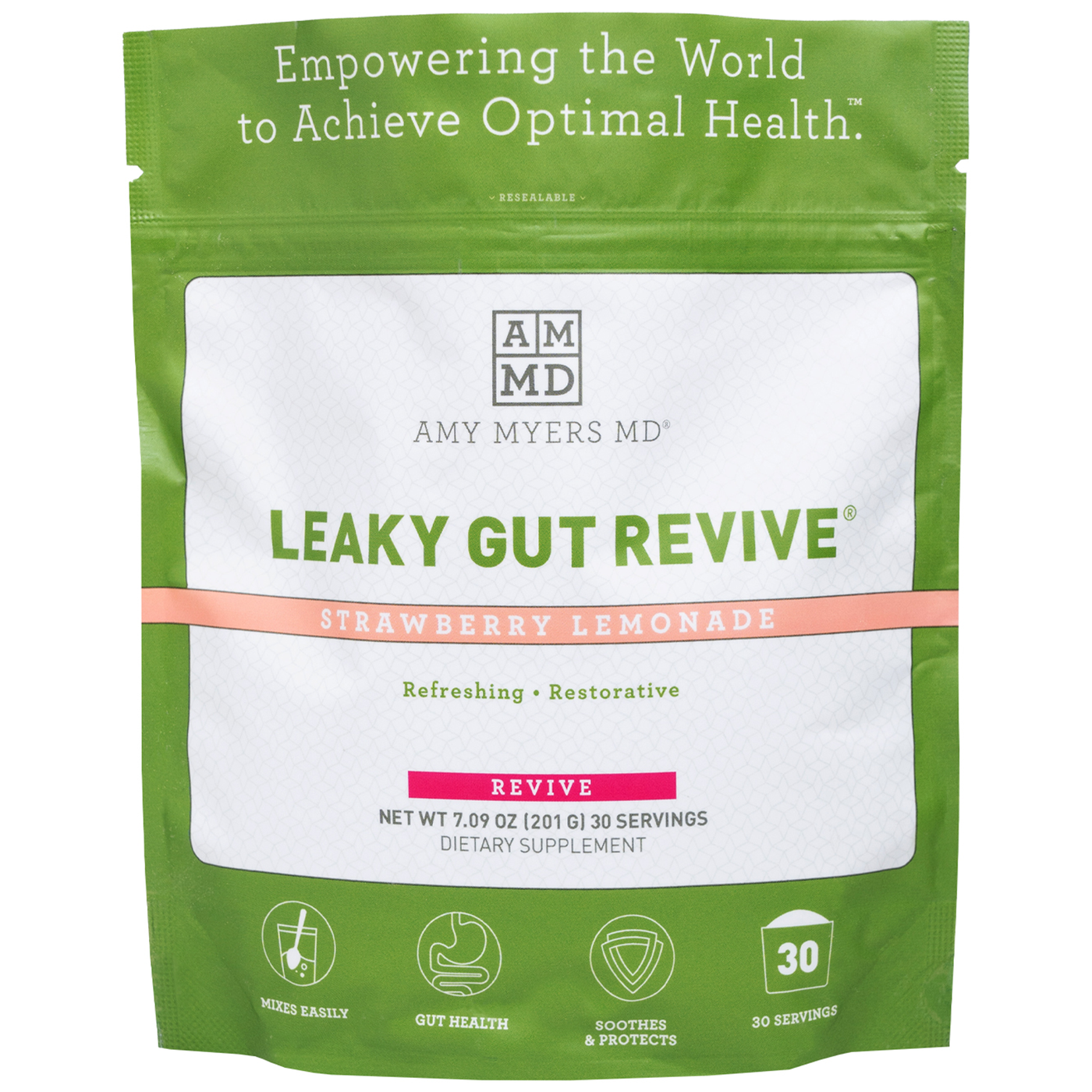 Leaky Gut Revive® Straw/Lem  Curated Wellness