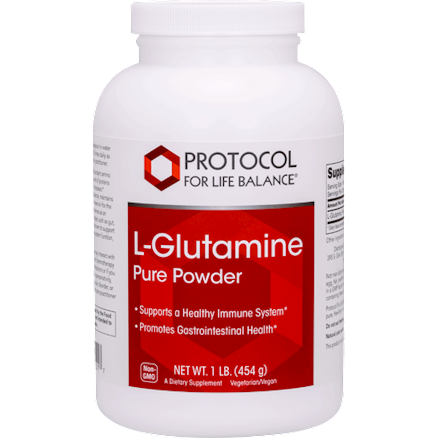 L-Glutamine Powder 1lb Curated Wellness