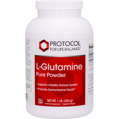 L-Glutamine Powder 1lb Curated Wellness