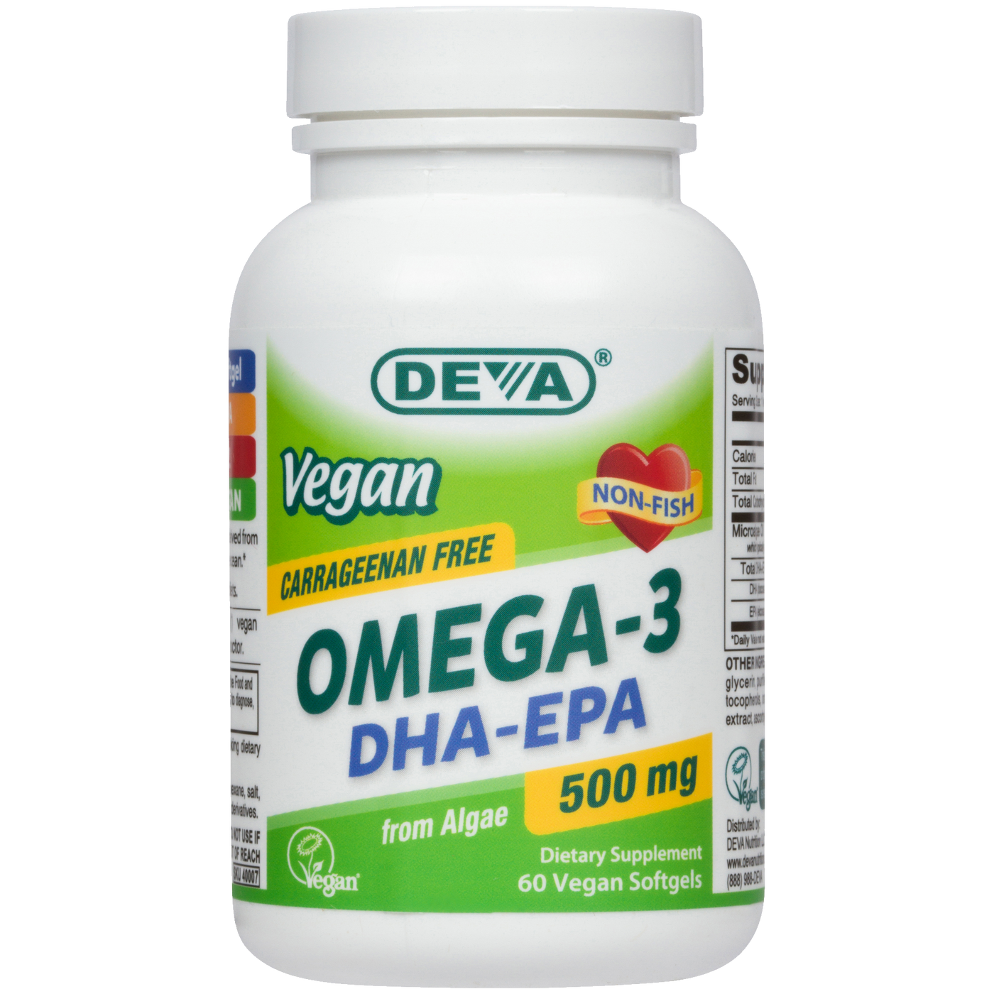 Vegan DHA-EPA 500 mg  Curated Wellness