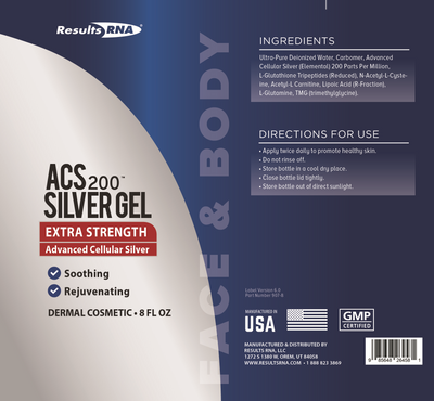 ACS 200 Silver Gel Extra Streng 8 fl oz Curated Wellness