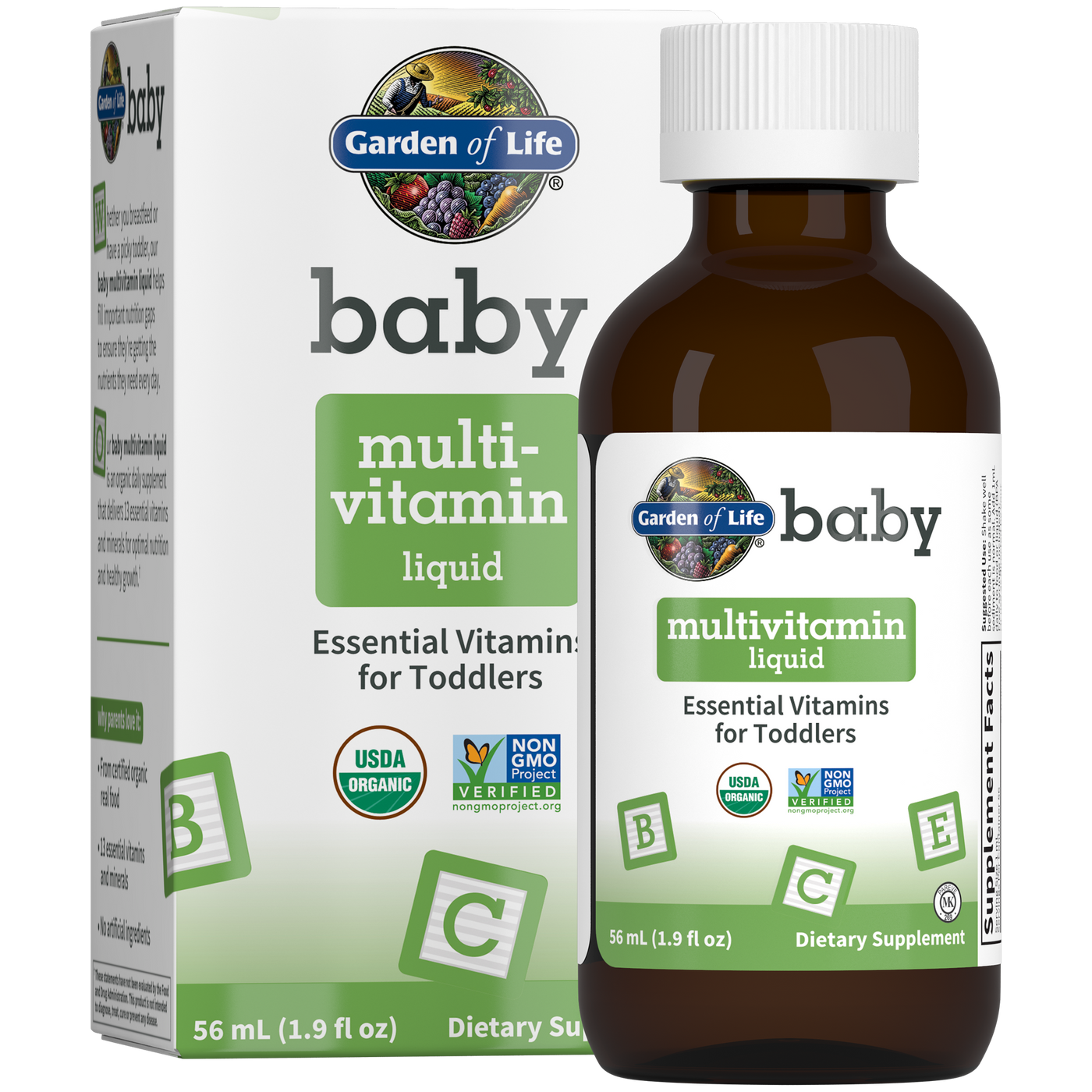 Baby Multivitamin 1.9 fl oz Curated Wellness