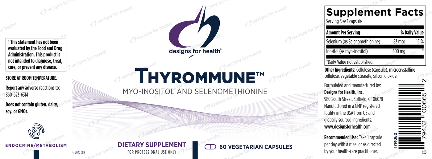 Thyrommune™ 60 vegcaps Curated Wellness