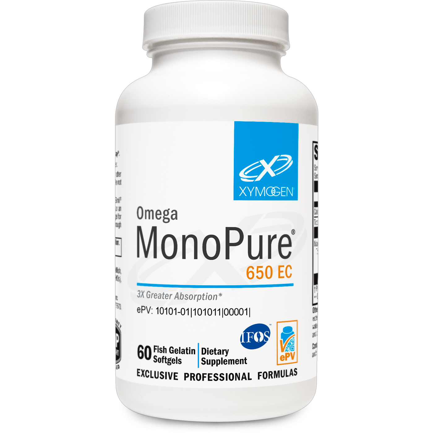 Omega MonoPure 650 EC 60 Softgels Curated Wellness