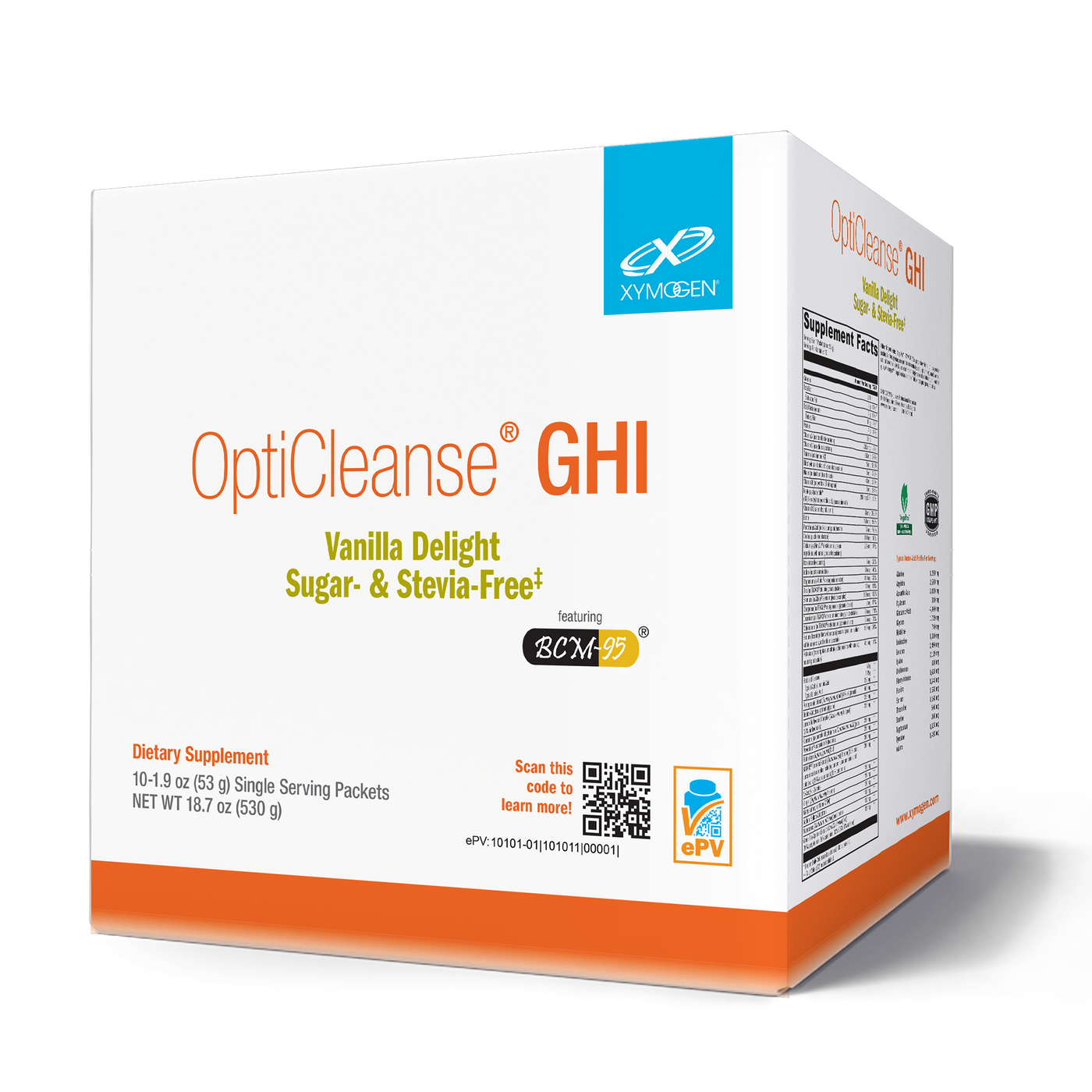 OptiCleanse GHI Vanilla Delight 10pk Curated Wellness