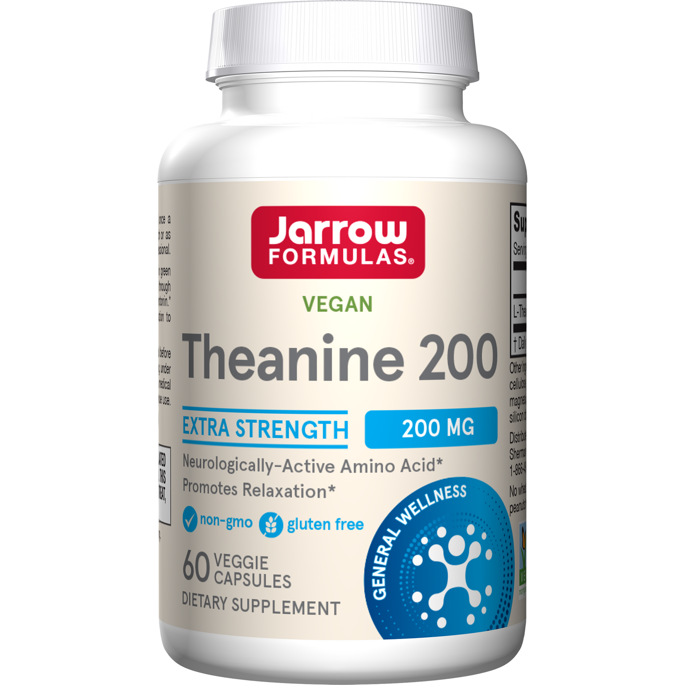 Theanine 200 mg  Curated Wellness