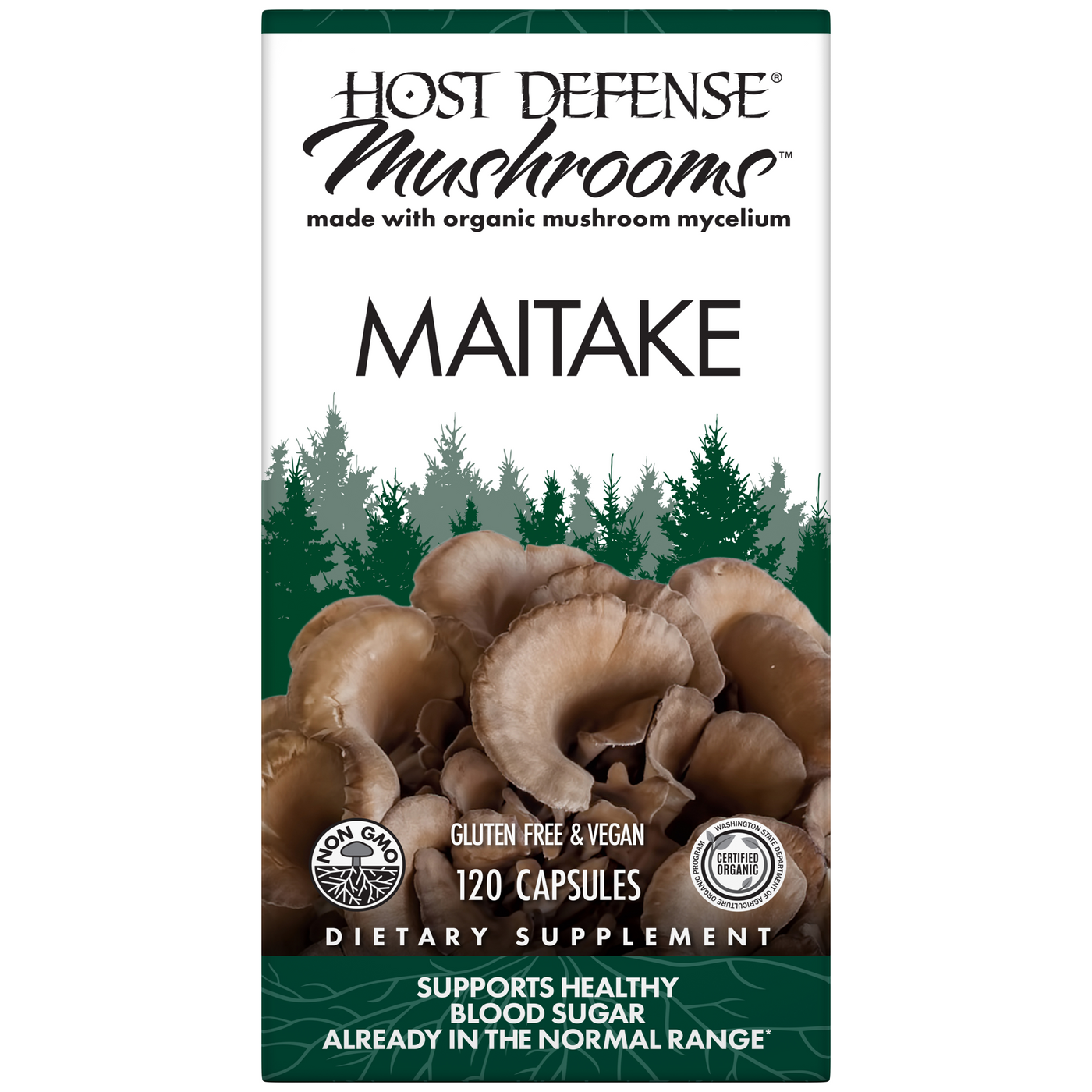 Maitake Capsules  Curated Wellness