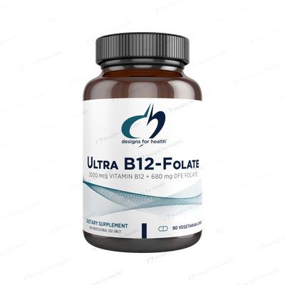 Ultra B12-Folate 90 caps Curated Wellness