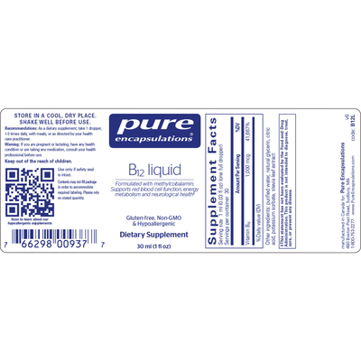 B12 Liquid  Curated Wellness